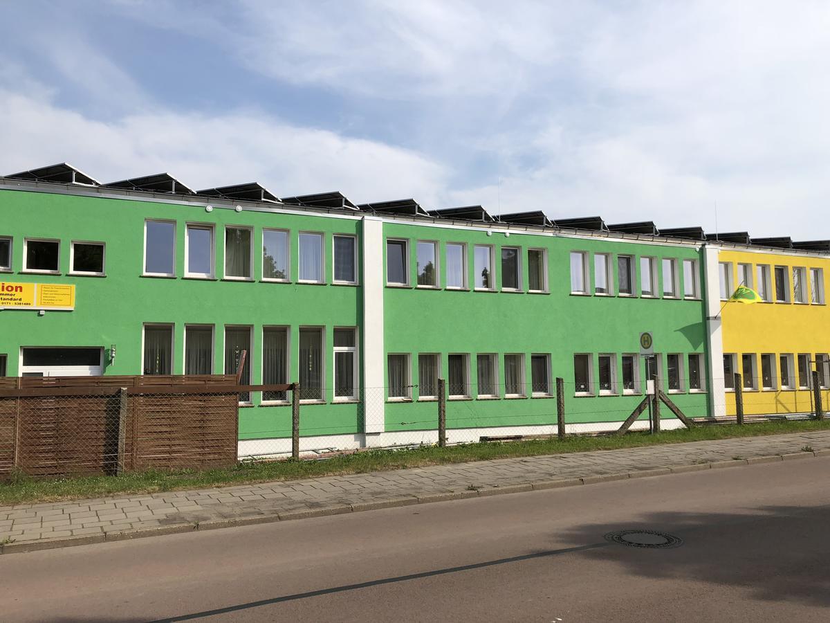 Motel Monteur Aschersleben Dış mekan fotoğraf